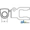 A & I Products Tractor Yoke, Splined 1 3/8" - 6 Spline w/ AS Lock 5" x4" x8" A-W362419-A - alternate 2